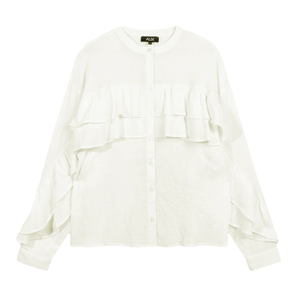 Alix The Label blouses 24 03946579 White Dames