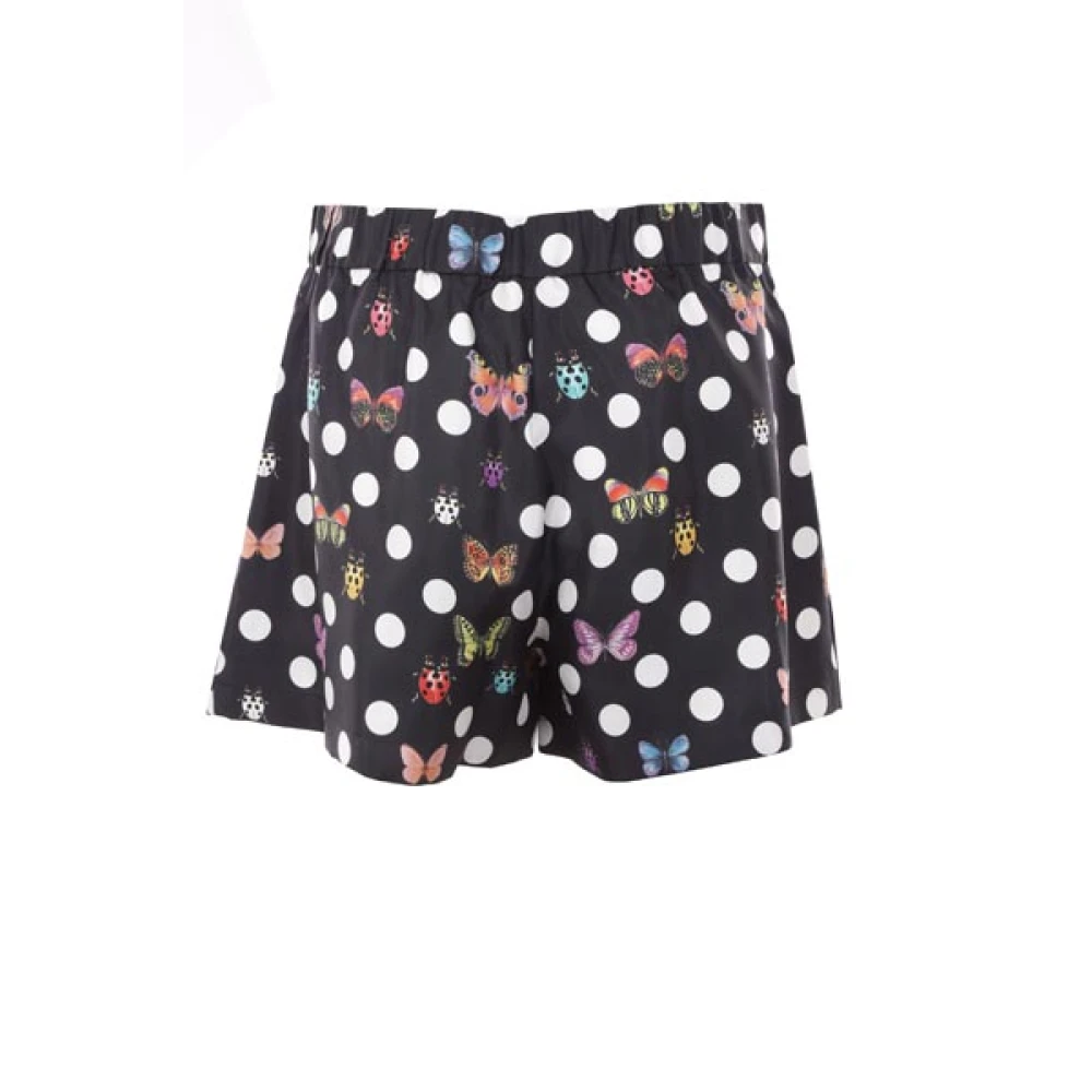 Versace Heritage Butterflies & Ladybugs Polka Dot Shorts Multicolor Dames