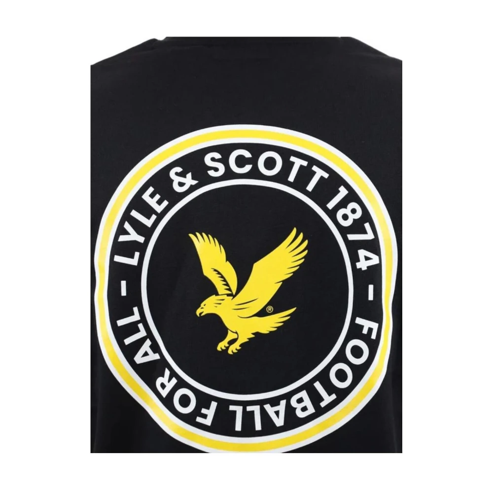 Lyle & Scott Klassieke Crew T-Shirt Black Heren