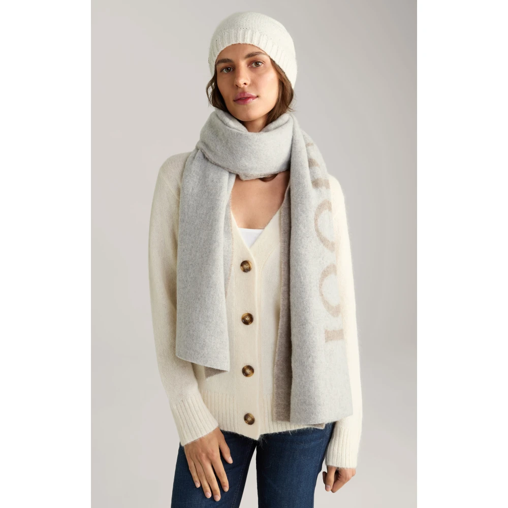 Joop! Logo Accent Winter Sjaal Gray Dames