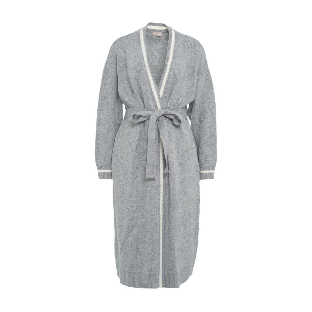 Liu Jo Grijze Jas Stijlvol Modieus Elegant Winter Gray Dames