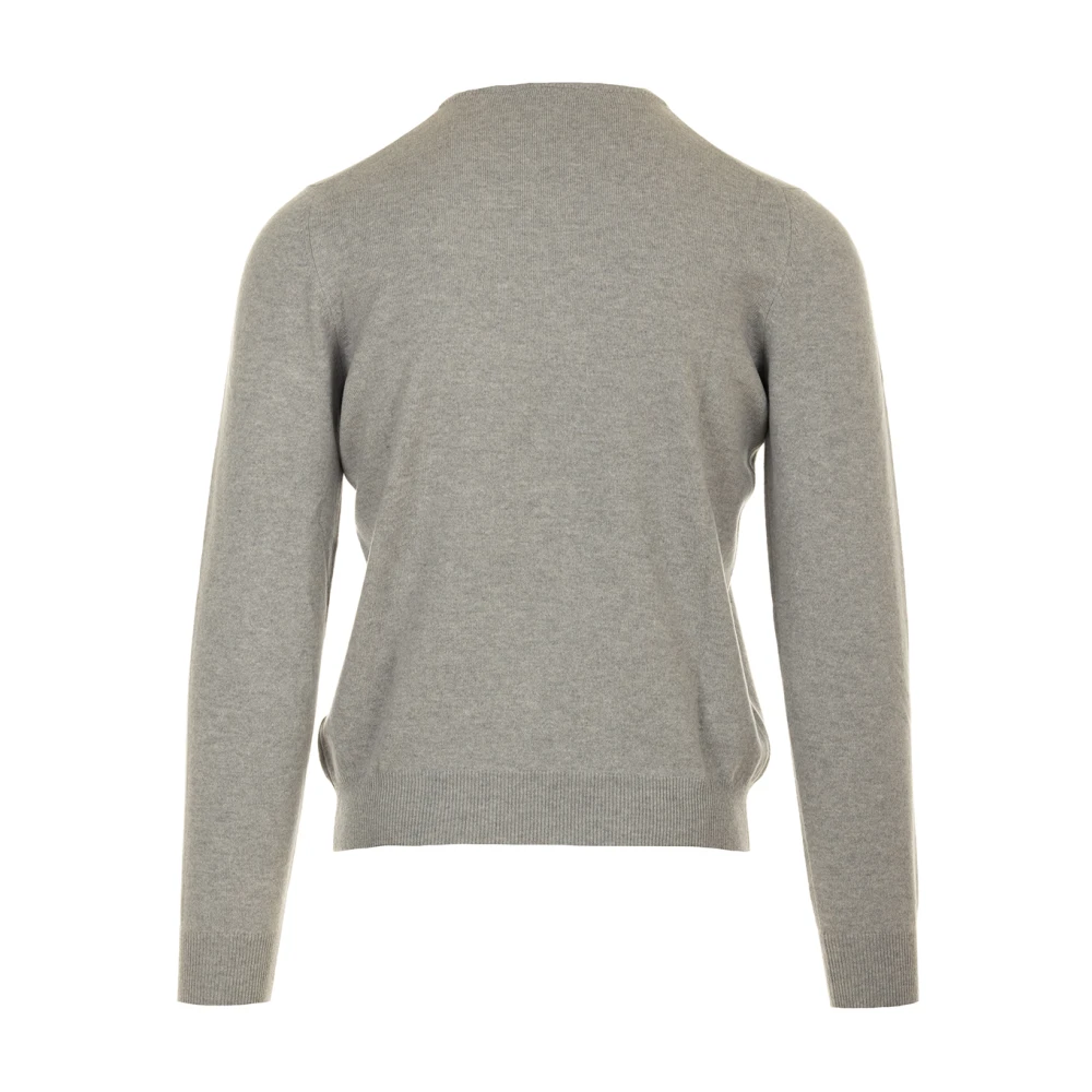 Gran Sasso Grijze Sweater Paricollo Gray Heren