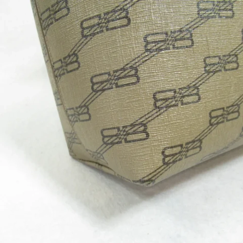 Balenciaga Vintage Pre-owned Fabric shoulder-bags Brown Dames