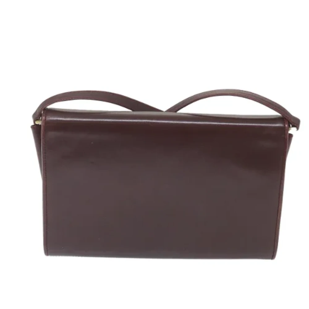 Bally Pre-owned Leather shoulder-bags Red Dames