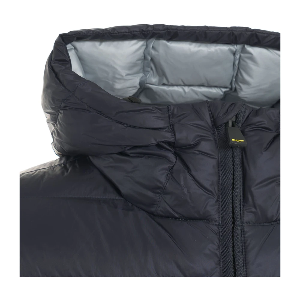 Blauer Blauwe Gewatteerde Donsjas Aw24 Blue Heren
