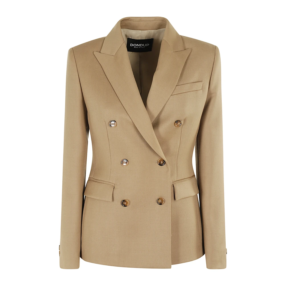 Dondup Stijlvolle Blazer voor Heren Beige Dames