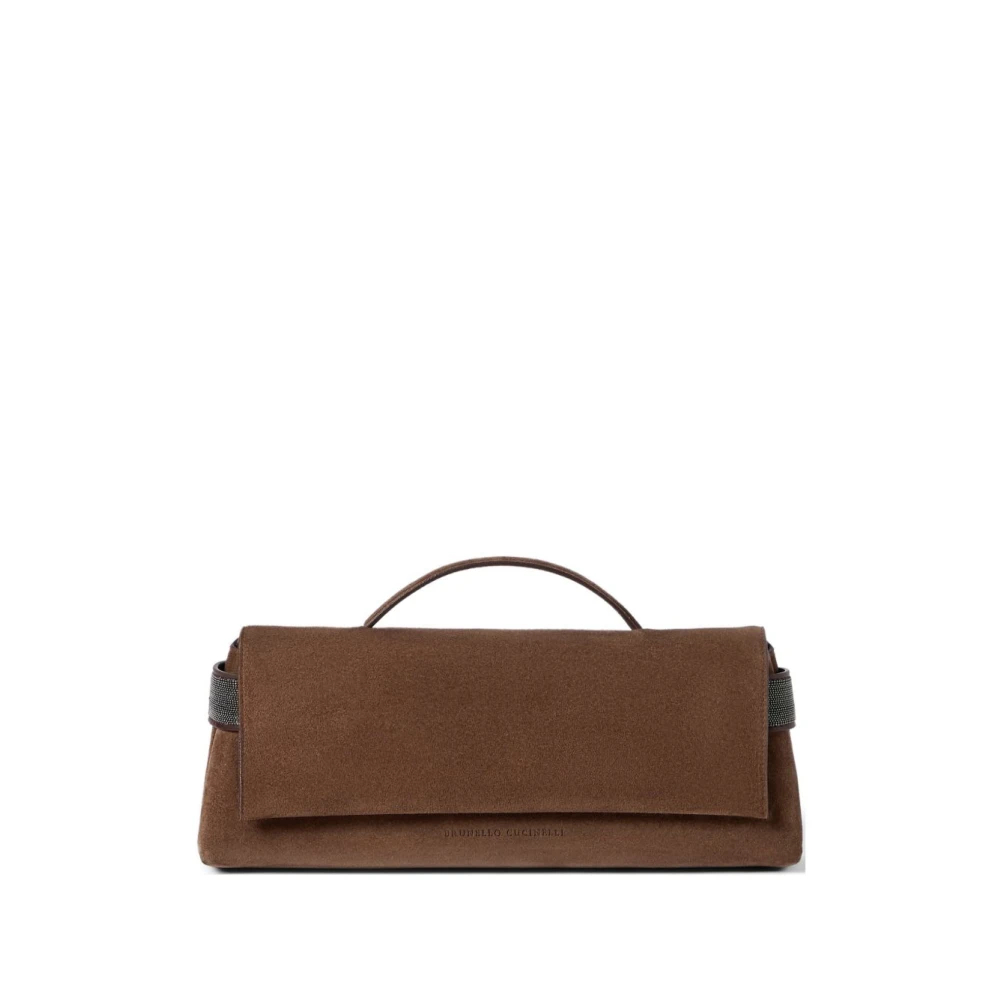 Brunello Cucinelli Donna Beige Borse, Taglia Unica, New,
