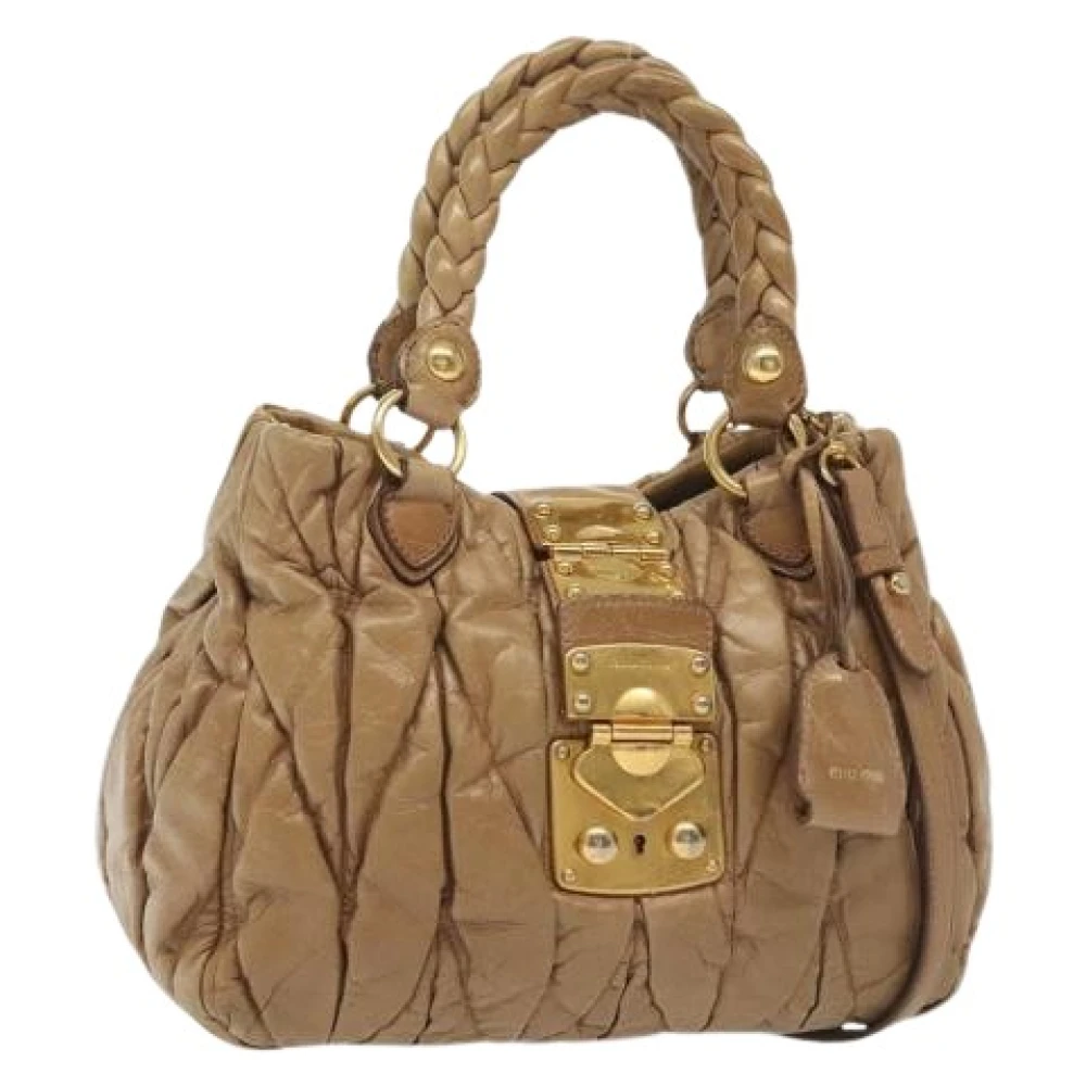 Pre-owned > Pre-owned Bags > Pre-owned Handbags - - Miu Miu Pre-owned - Modalova