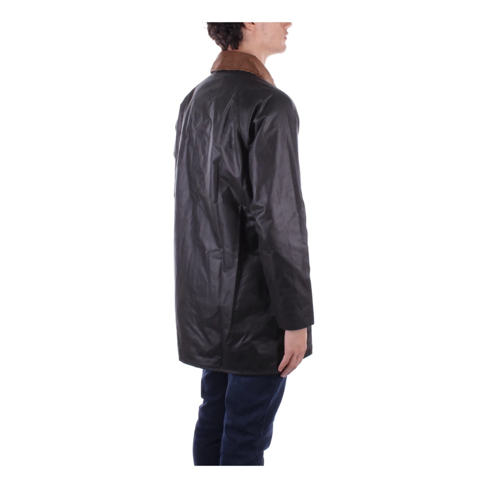 Barbour Heren Gewaxte Katoenen Jas Green Heren