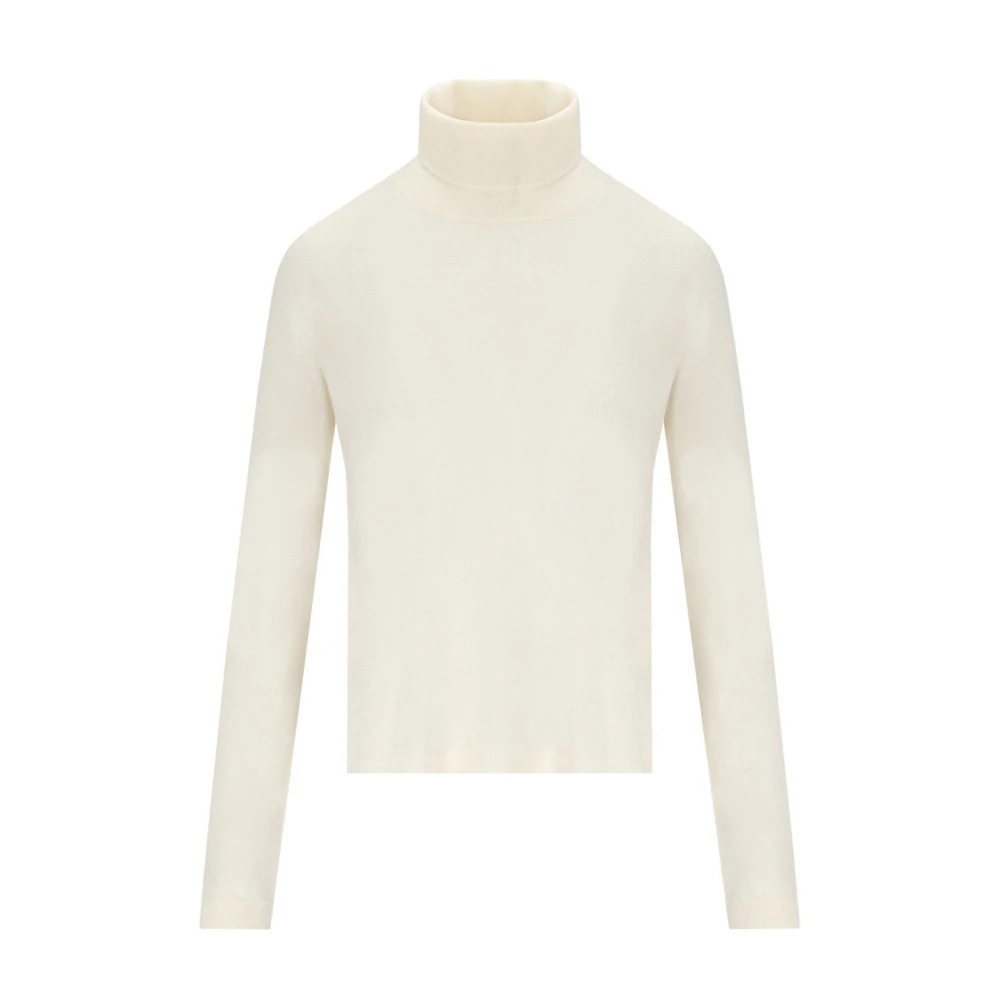 Max Mara Women's Beige Turtlenecks, M, Adria Turtleneck Jumper
