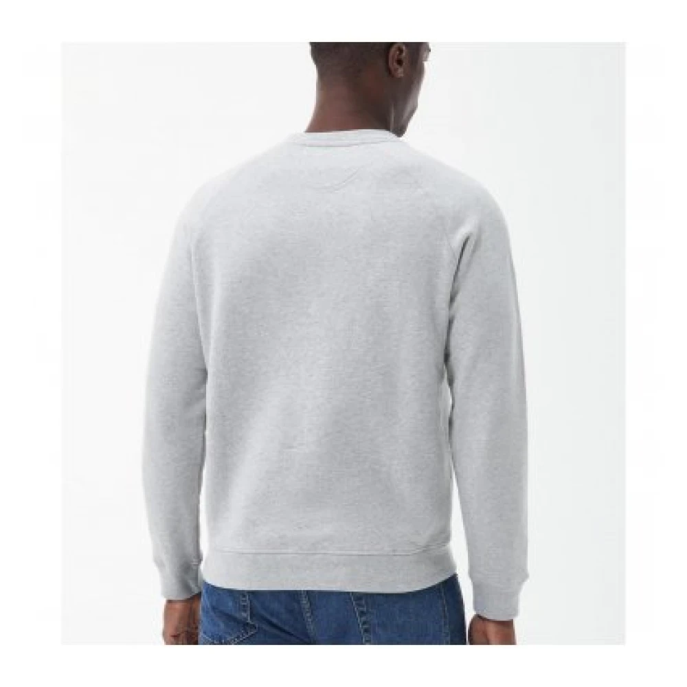 Barbour Heren Frankie Crewneck Sweatshirt Gray Heren