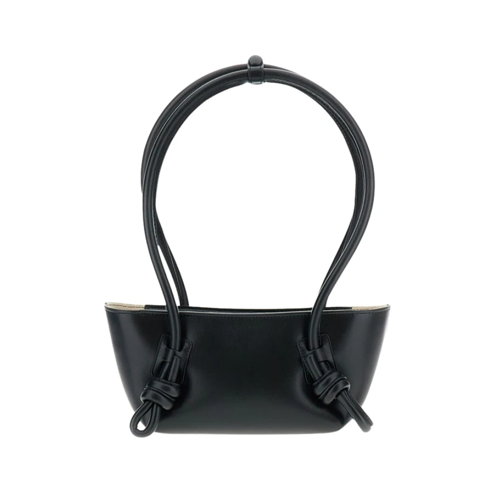 Hereu Black Handbags, Female, One Size, Calf Leather Bag