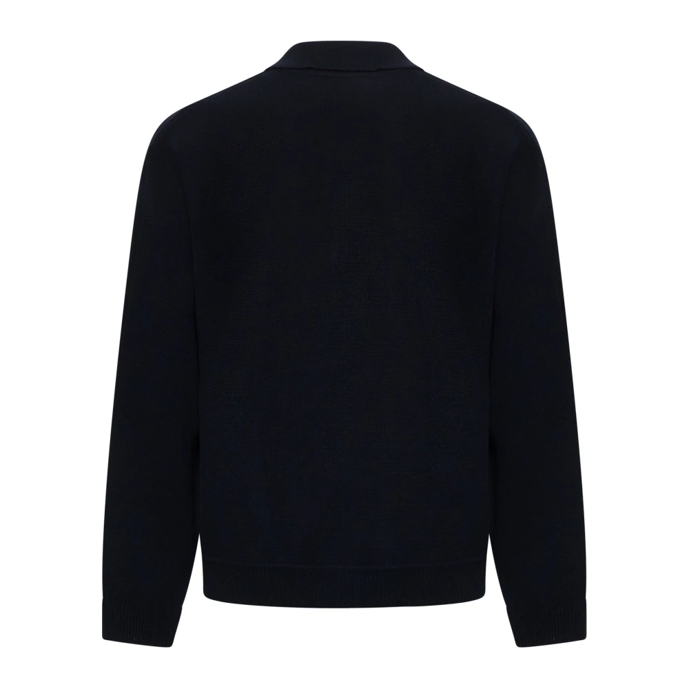 Roberto Collina Blauwe Sweaters voor Mannen Blue Heren