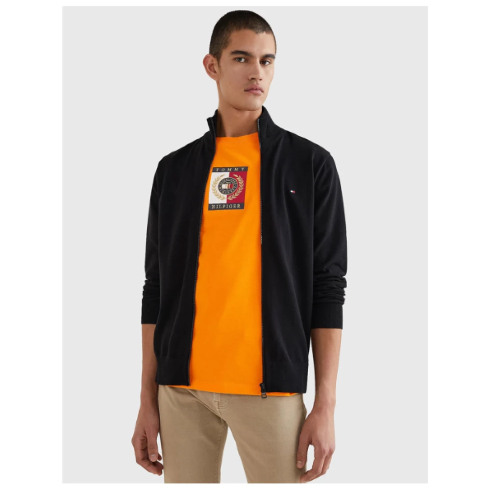 Tommy Hilfiger Zip-throughs Black Heren