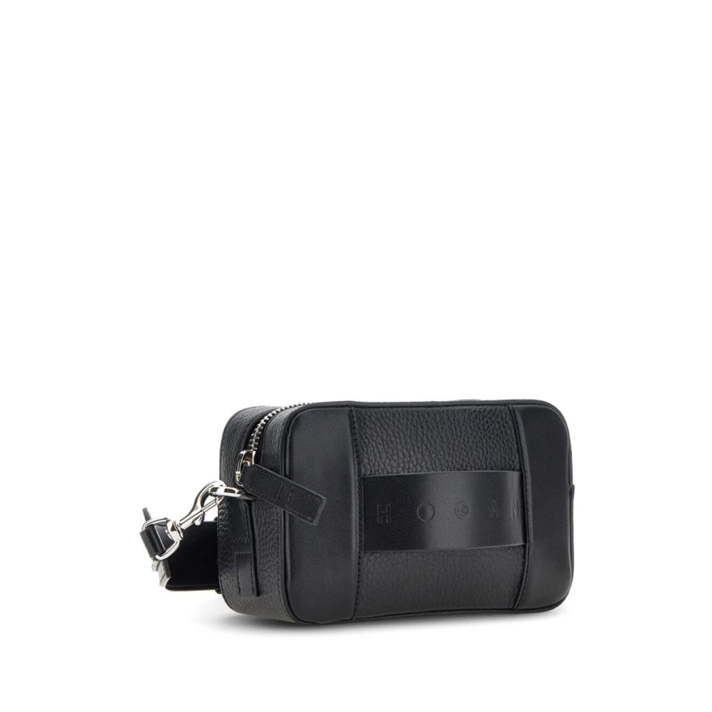 Hogan Stijlvolle Lederwaren Collectie Black Dames