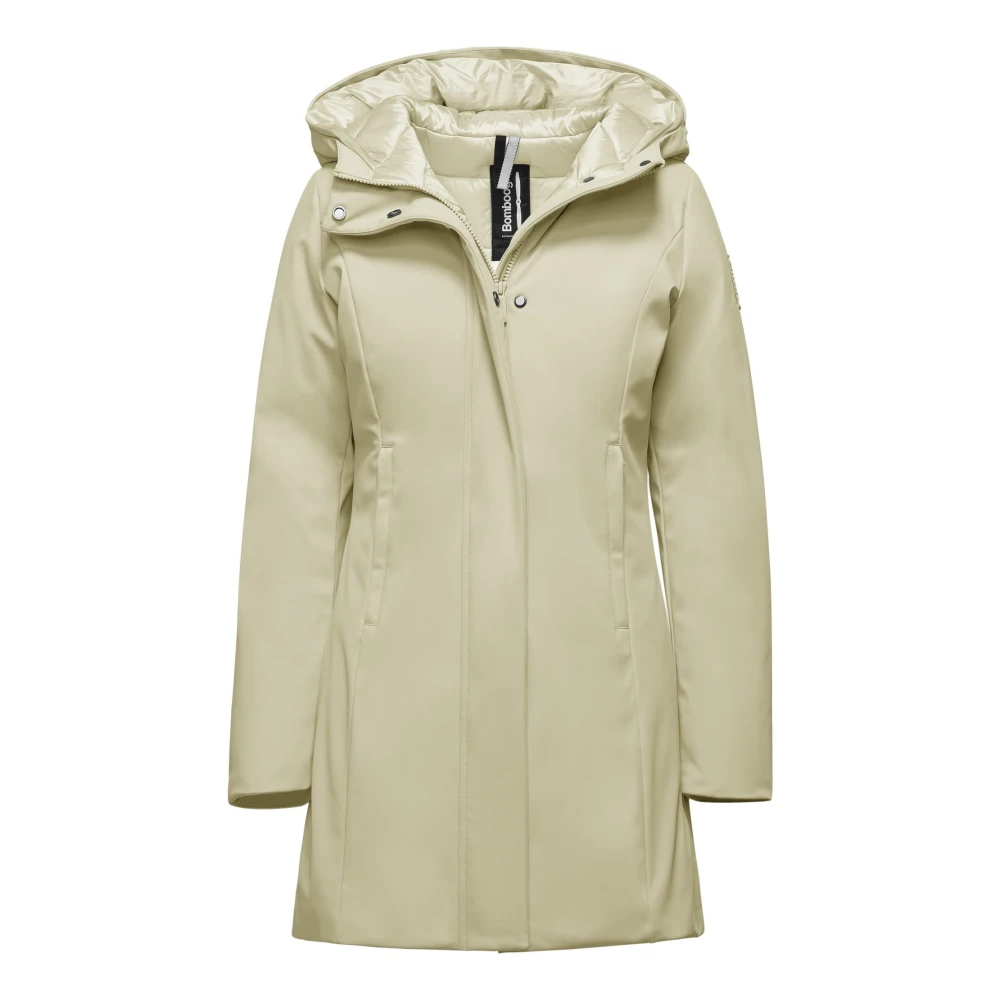 Bomboogie Beige Warsaw Jacket - Parkas Med Huva