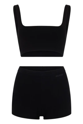 Matchande Topp & Shorts Set