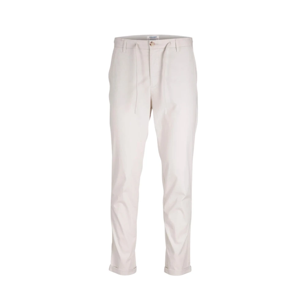 Jack & Jones Men's Gray Trousers, Male,, Stylish Trousers W31 L30