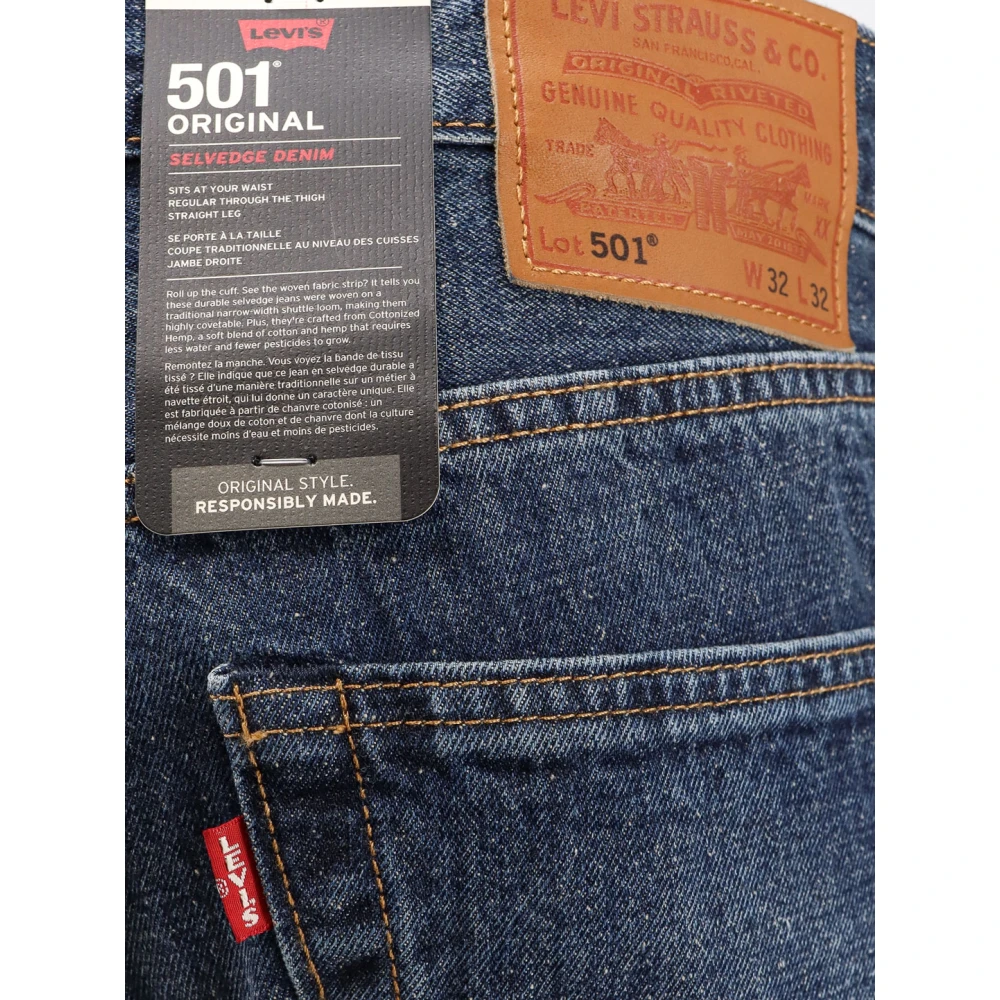 Levi's Blauwe Ss24 Heren Jeans Blue Heren