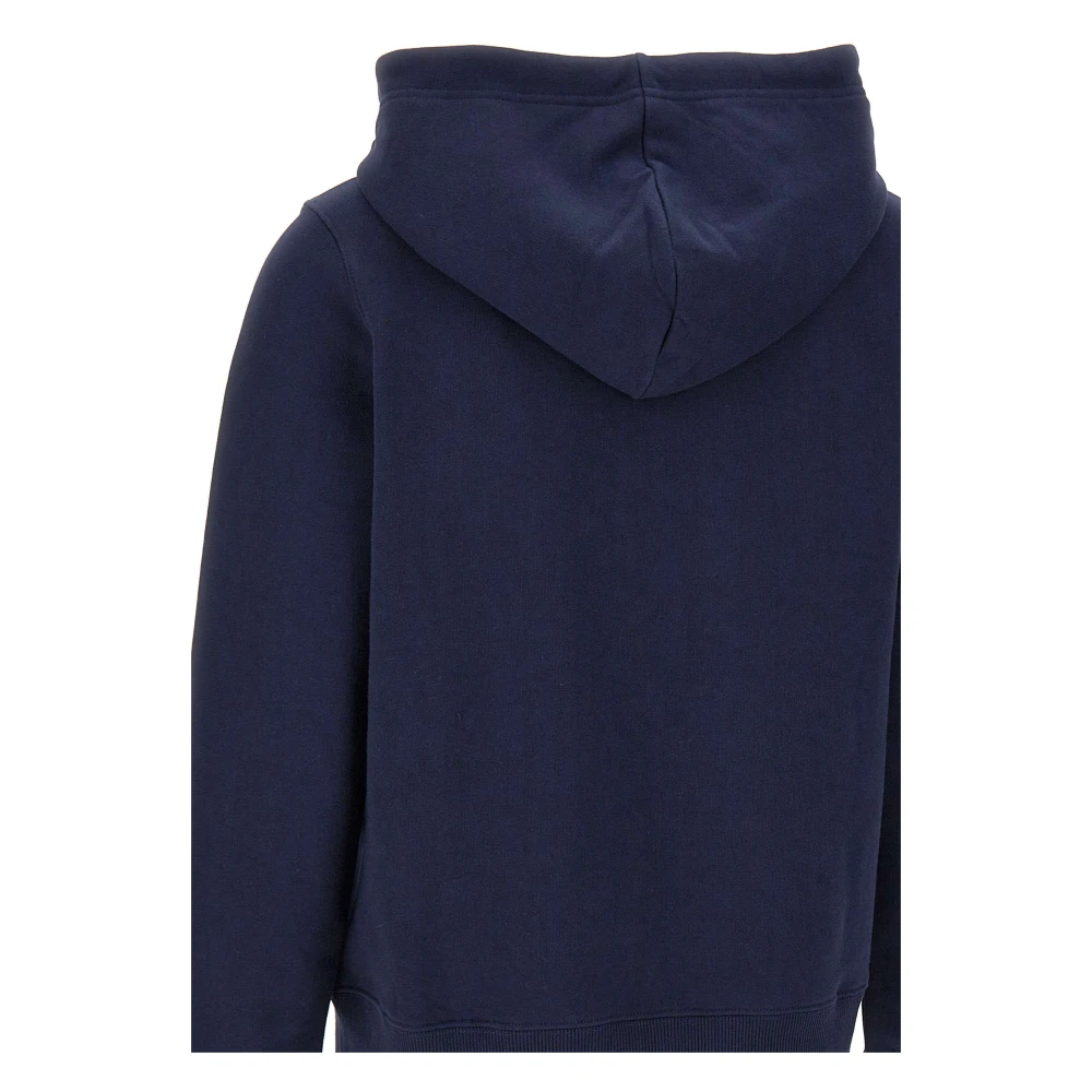 Sun68 Blauwe Katoenen Sweatshirt met Capuchon Blue Dames