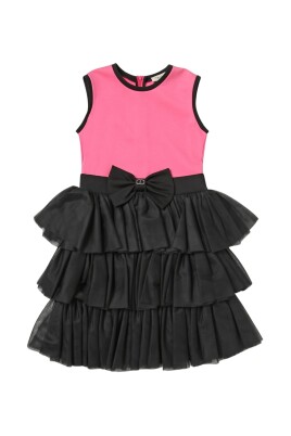 fuchsia-layered-tulle-party-dress