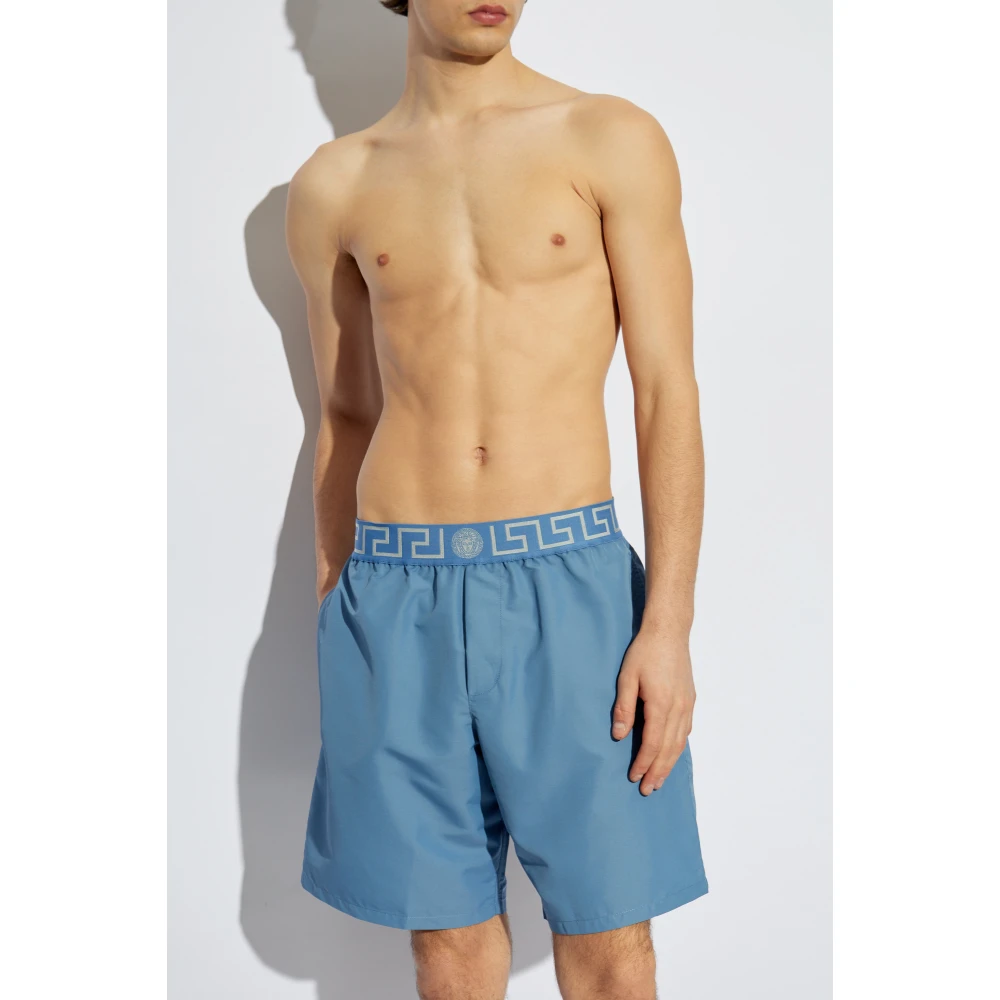Versace Zwembroek Blue Heren