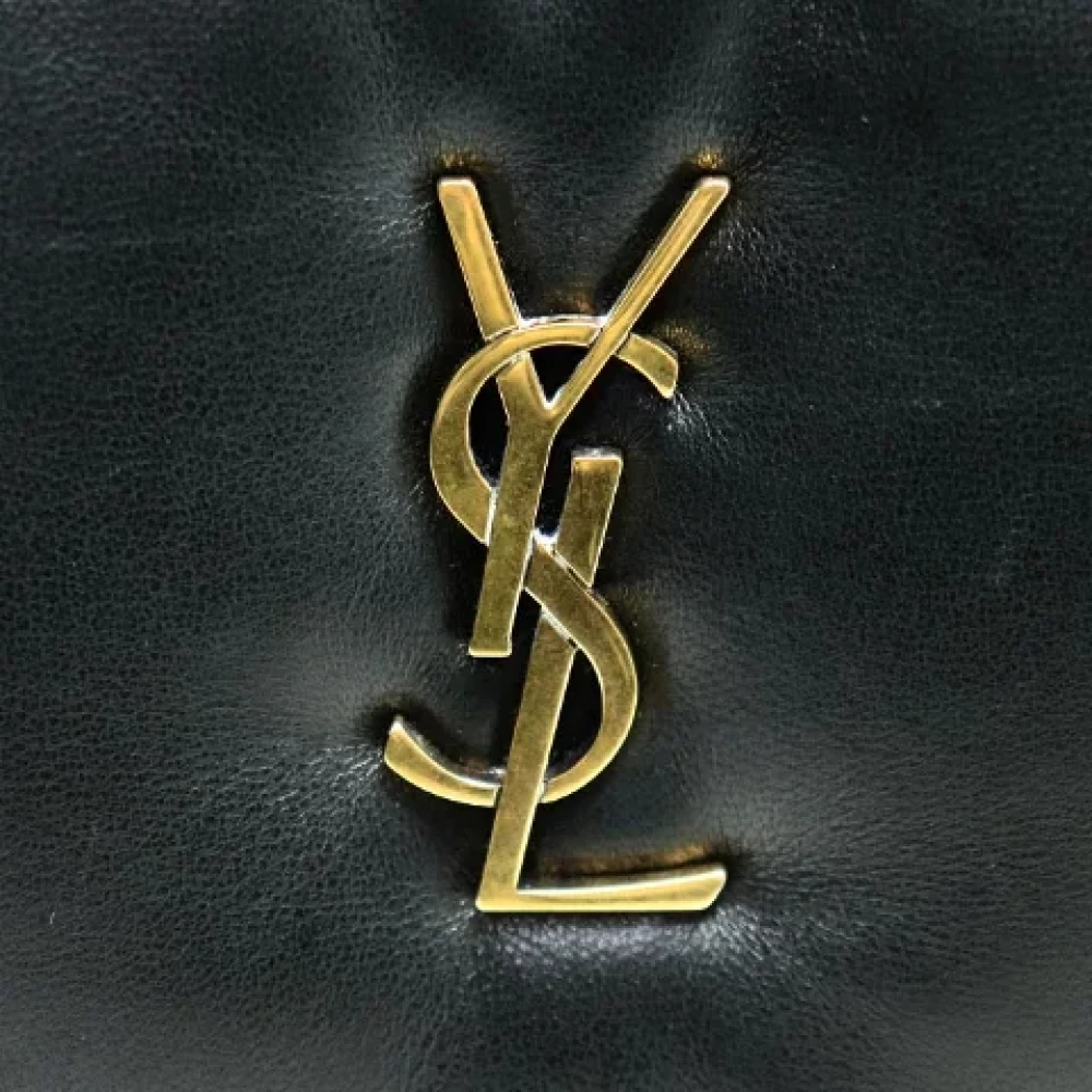 Yves Saint Laurent Vintage Pre-owned Leather clutches Black Dames
