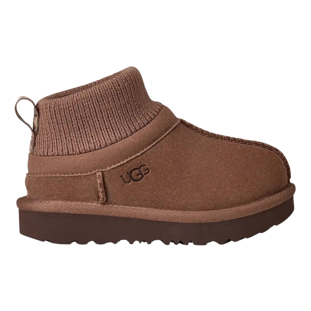 Ugg Brown Kids Boots, Unisex, 30 Eu, Classic Ultra Stretch Cuff Boots