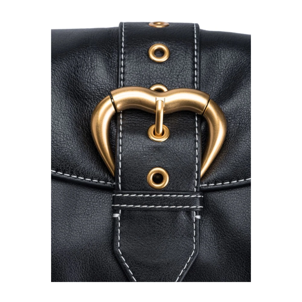 pinko Stijlvolle Zwarte Tassen Black Dames
