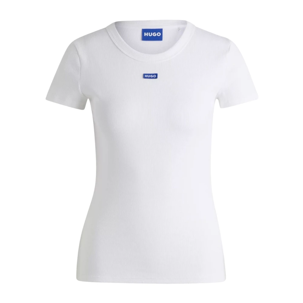 Hugo Boss Casual Dames Tee Easy Stijl White Dames