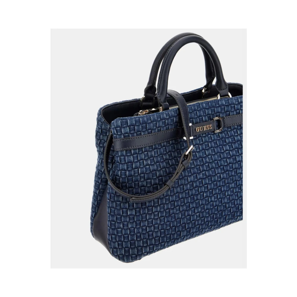 Guess Denim Hobo Tas Majka Stijl Blue Dames