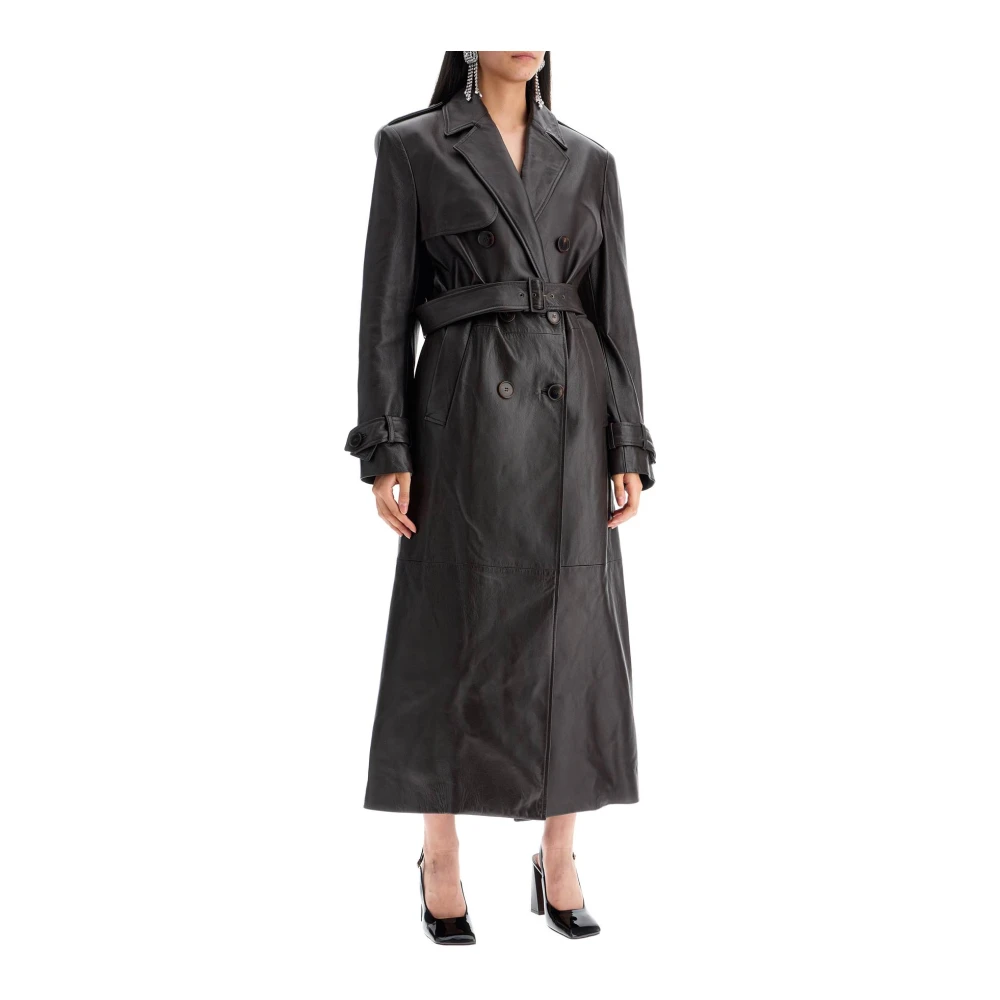 Alessandra Rich Trench Coats Brown Dames