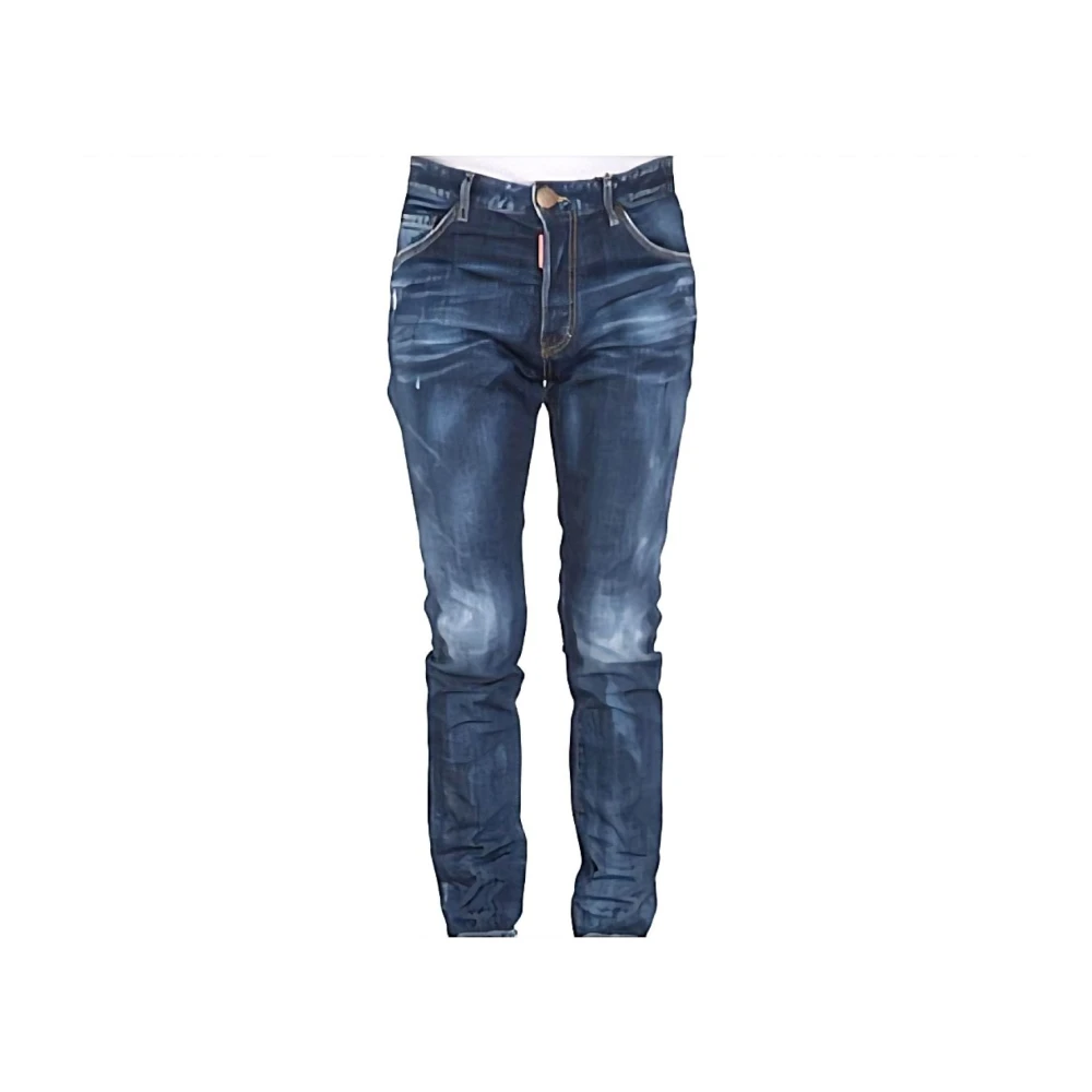 Dsquared2 Men's Blue Slim Fit Jeans, Xs, Jeans