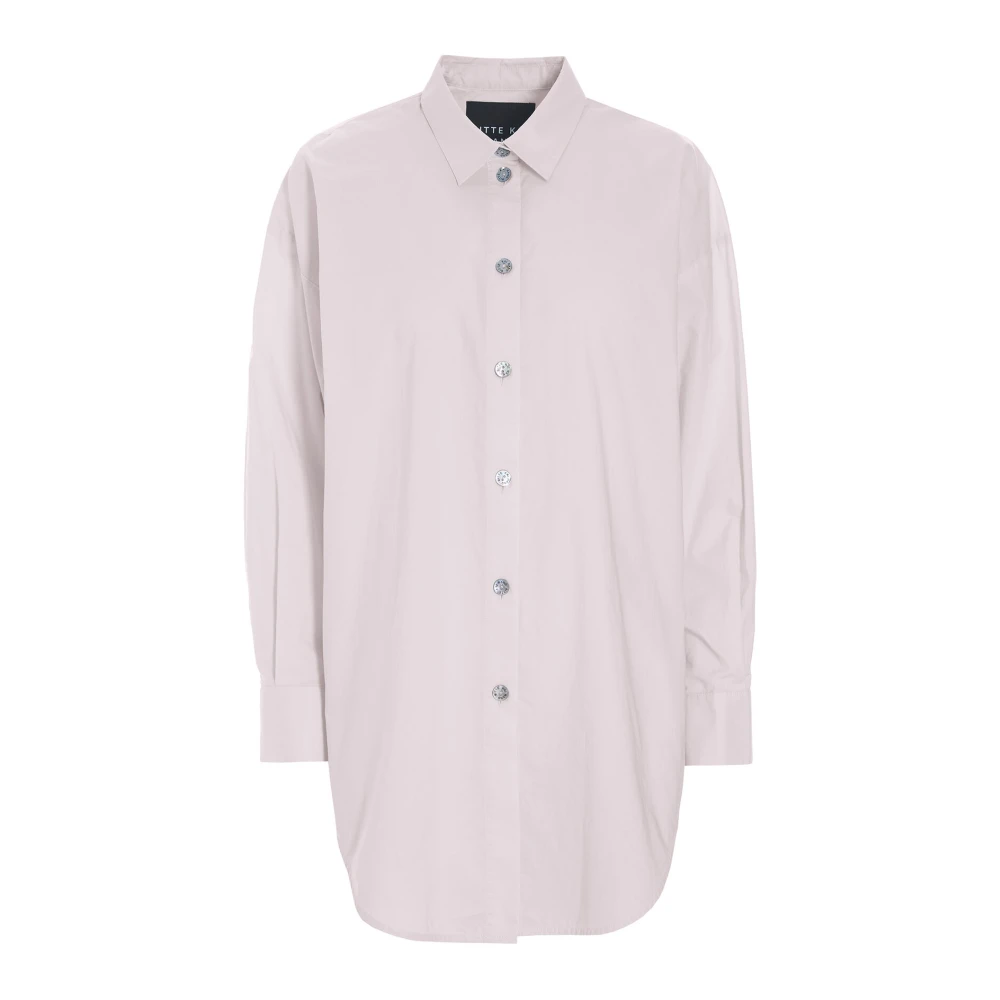 Bitte Kai Rand Kern Katoen Shirt Lichtroze Pink Dames