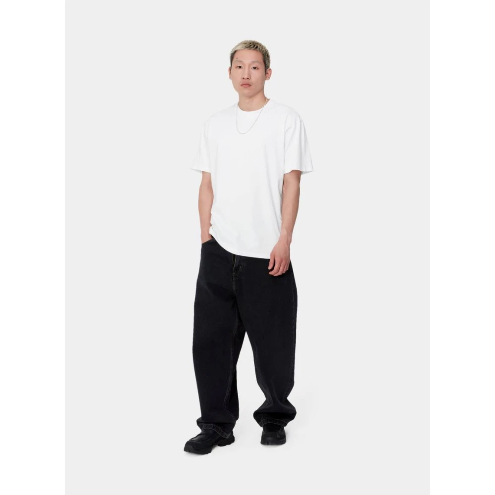 Carhartt WIP Duster Script T-Shirt White Heren