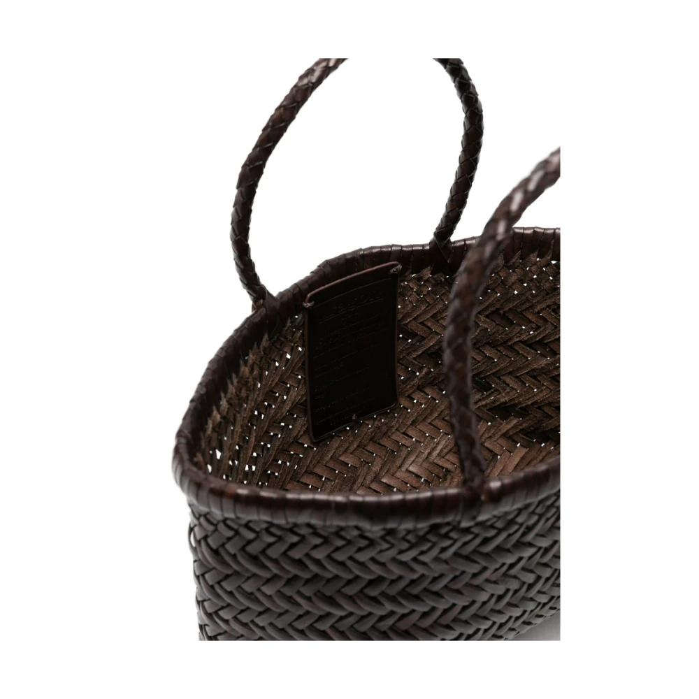 Dragon Diffusion Bruin leren mandenweefsel tote Brown Dames