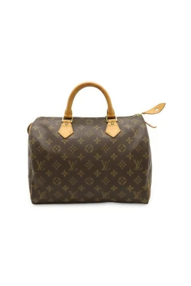 Pre-owned Monogram Speedy 30 Handväska