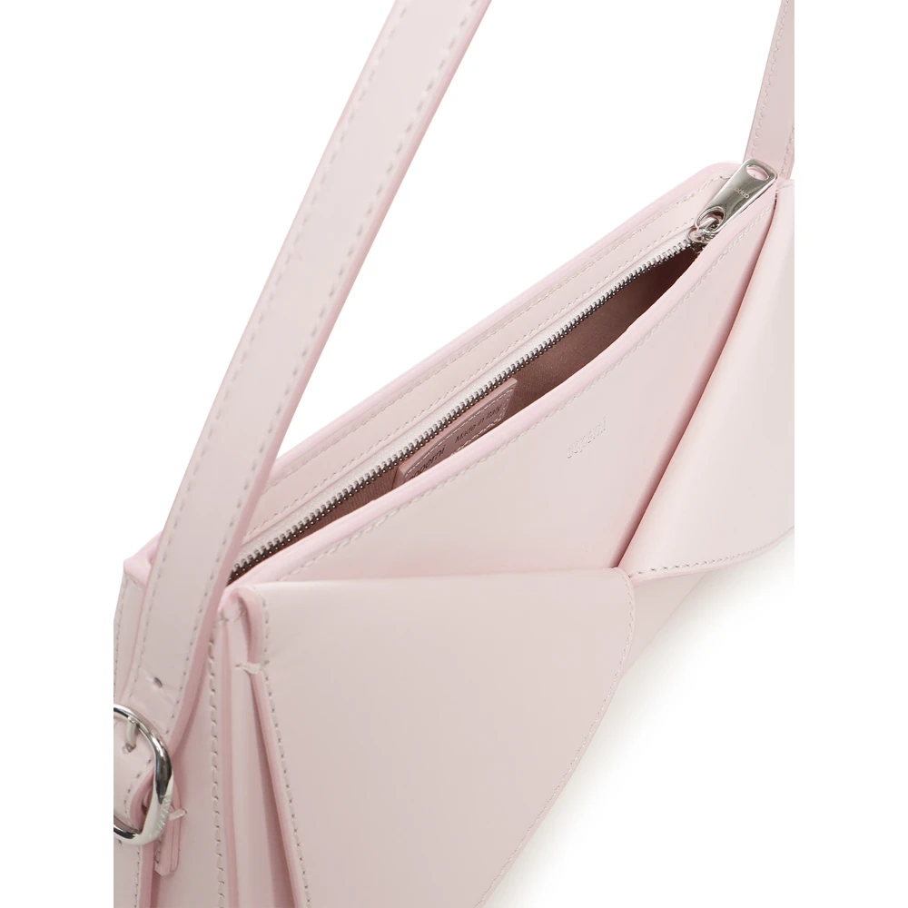 Coperni Babyroze Leren Handtas met Rits Pink Dames