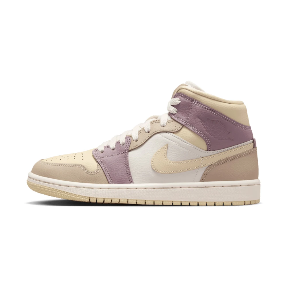 Jordan Women's Brown Trainers, 3 Uk, White Black Mid Top Trainers