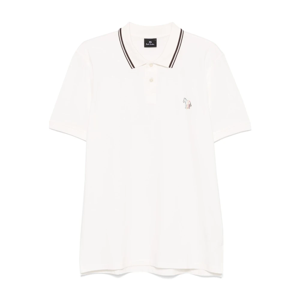 PS By Paul Smith Vita T-shirts och Polos med Korta ärmar White, Herr