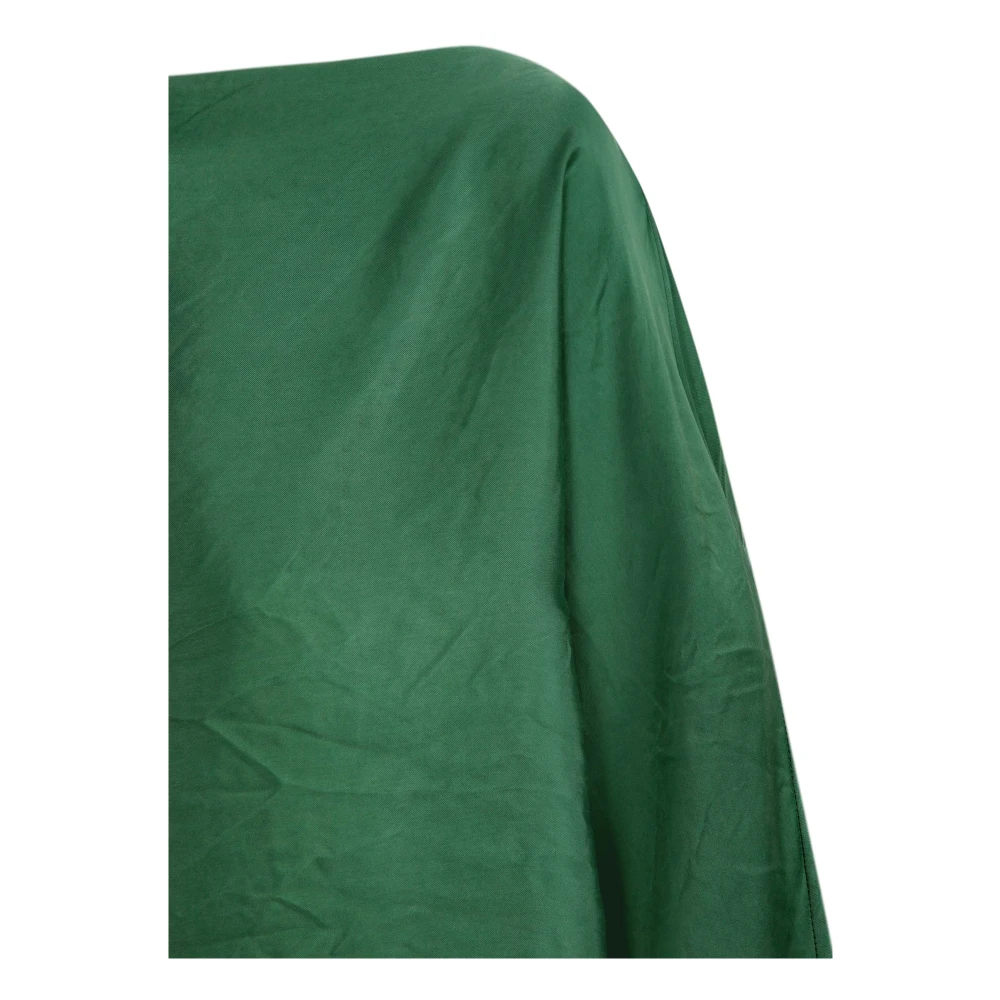 Cortana Oona top en cupro smaragdgroen Green Dames