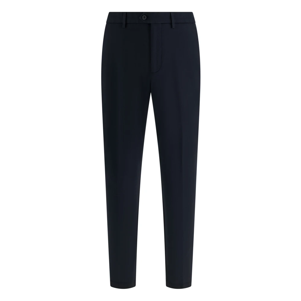 Boggi Milano Mannelijk Blauw Broeken Heren, W31, Katoen, Chino Broeken