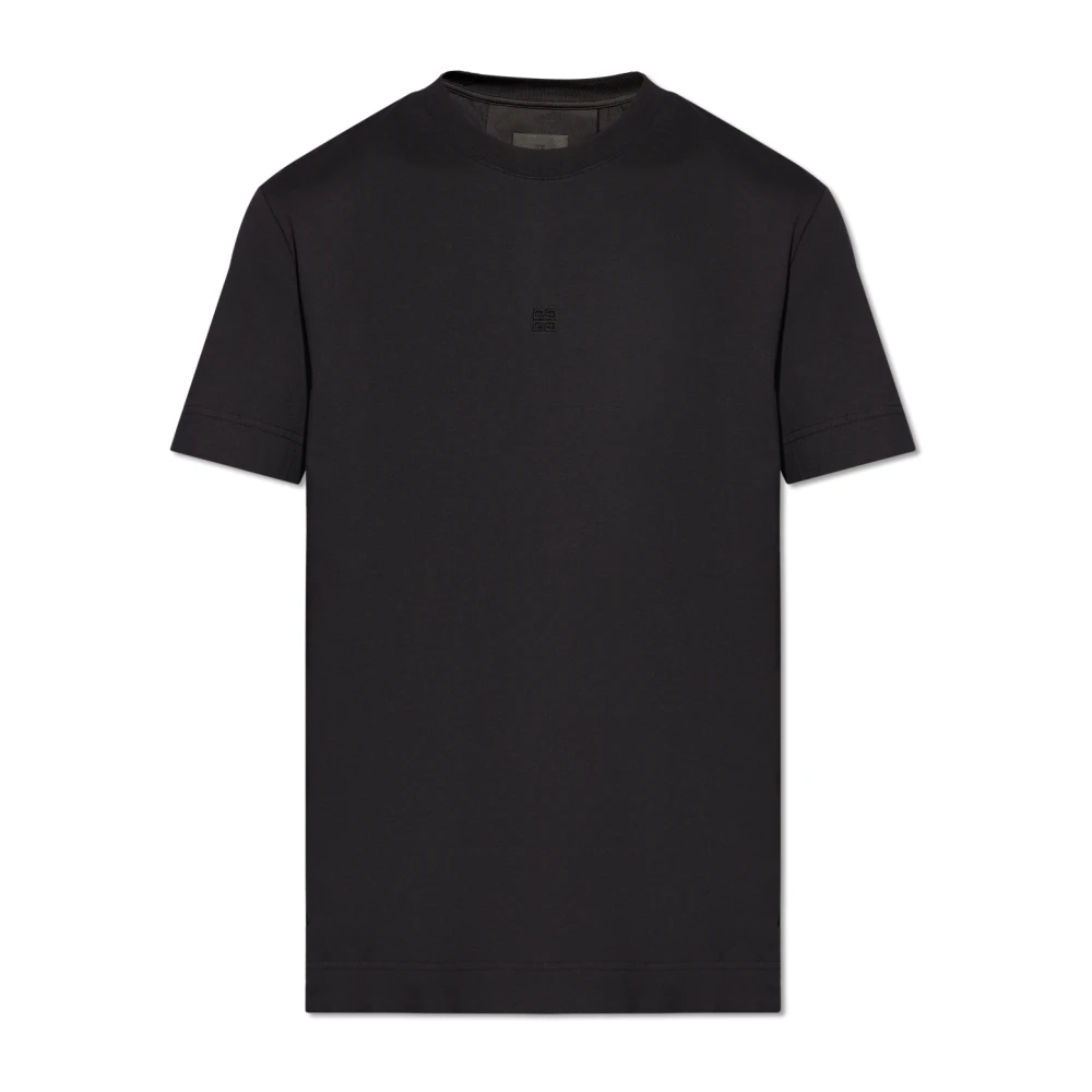 Givenchy Zwart T-shirt met Print Katoen Korte Mouwen Black Heren