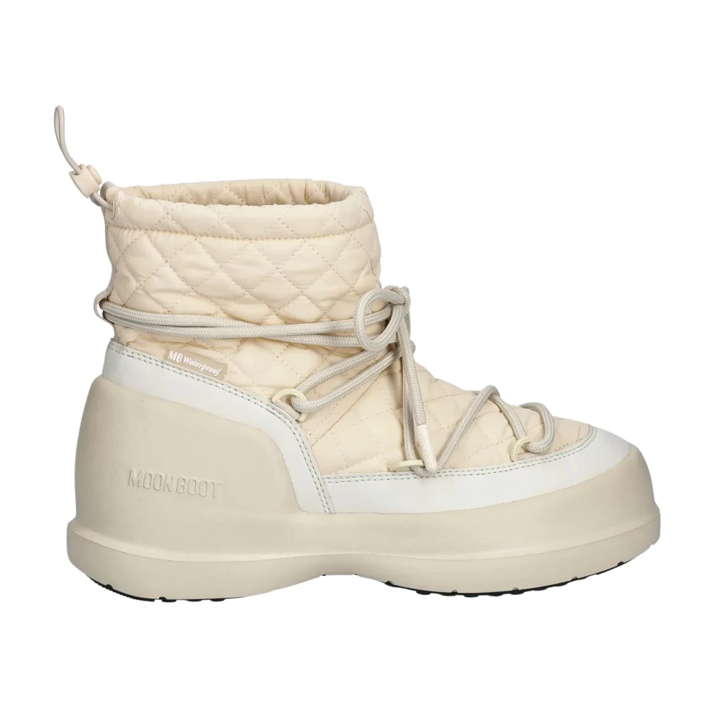 Moon Boot - Mezzaluna Quilted Mid - Shoes - Damen - Beige - 41 Eu - Bild 4