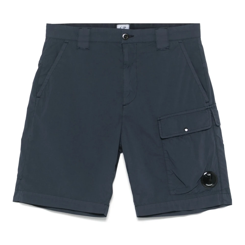 C.p. Company Men's Blue Stylish Shorts For