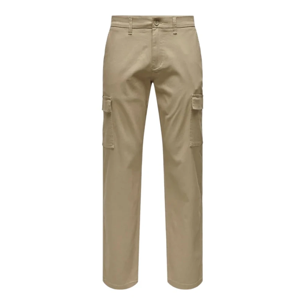 Trousers > Straight Trousers - - Only & Sons - Modalova
