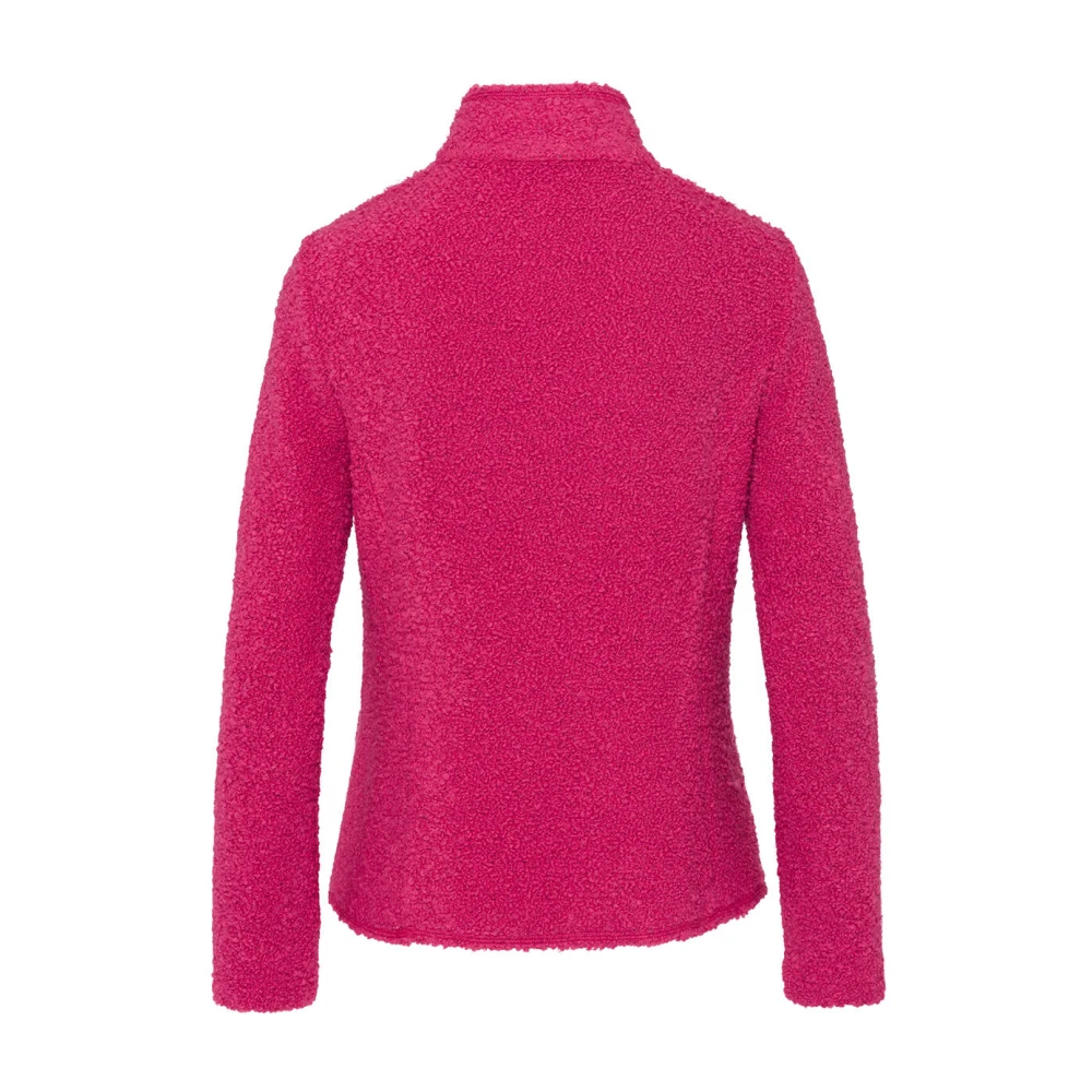 Frank Walder Gebreide Blazer Pink Dames