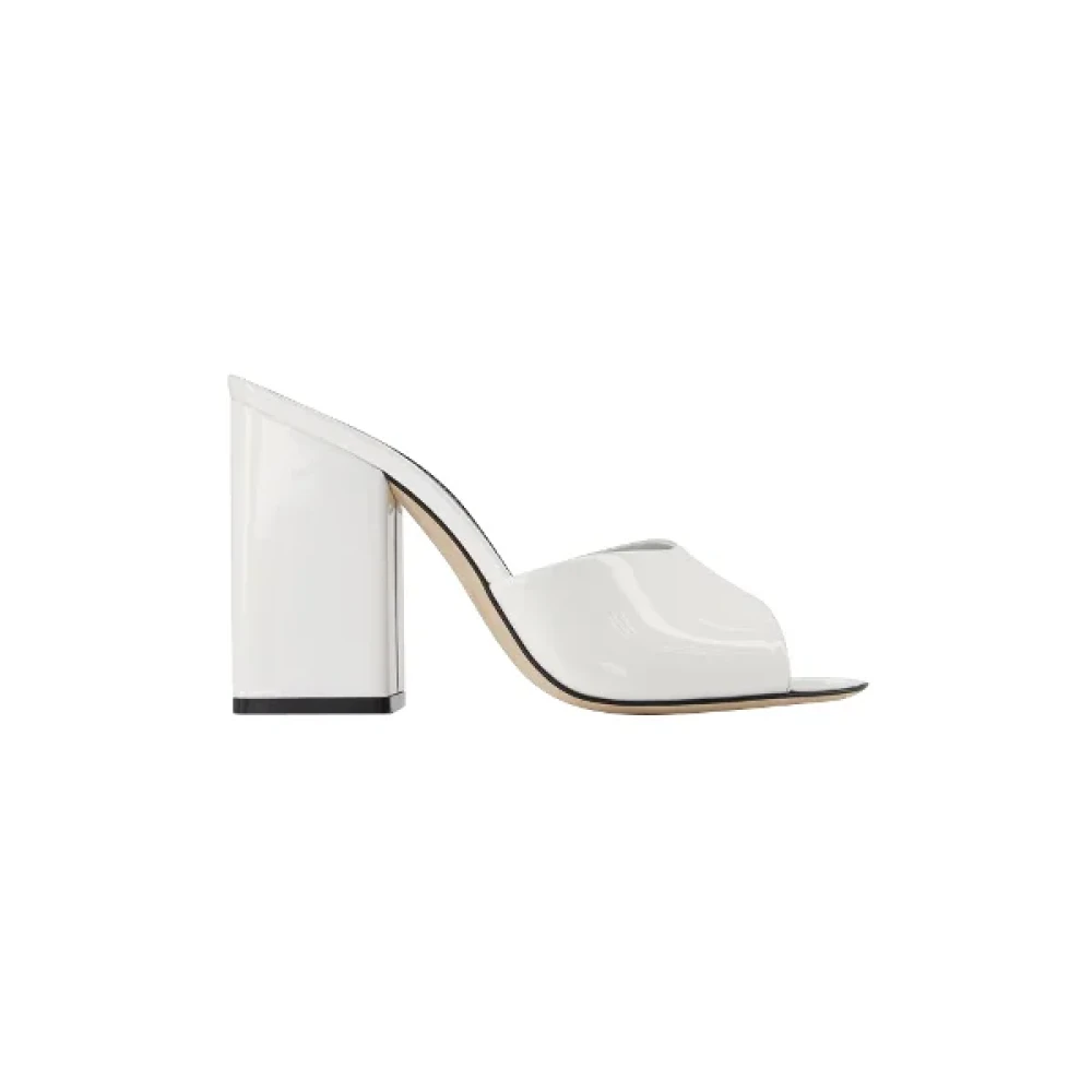 Paris Texas Leather sandals White Dames