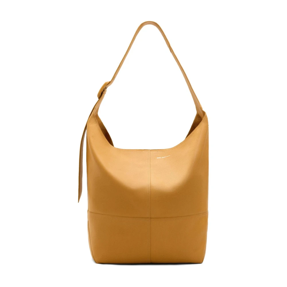 Ami Paris Women's Beige Shoulder Bags, One Size, Etienne Crossbody Bag