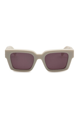 lunettes-de-soleil-blanches-avec-logo-fleche-et-verres-violets